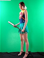 beautiful girl with baseball bat from andys collection
