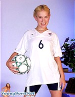 blonde soccer girl from Youngporn
